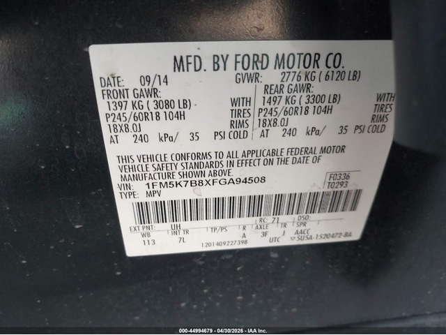 Ford Explorer 3.5L V-6 DOHC, VVT, 290HP Front Wheel Drive - автомобили, коли, обяви за нови и употребявани 8
