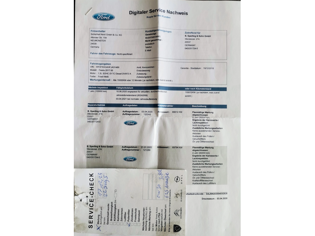 Ford Fiesta 1.5 TDCI TREND - автомобили, коли, обяви за нови и употребявани 15