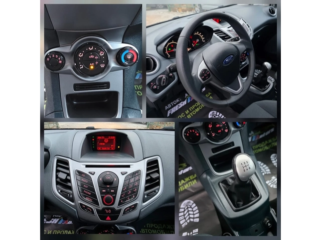 Ford Fiesta 1.25i 60K.C. / КЛИМАТИК / КАТО НОВА / - автомобили, коли, обяви за нови и употребявани 8