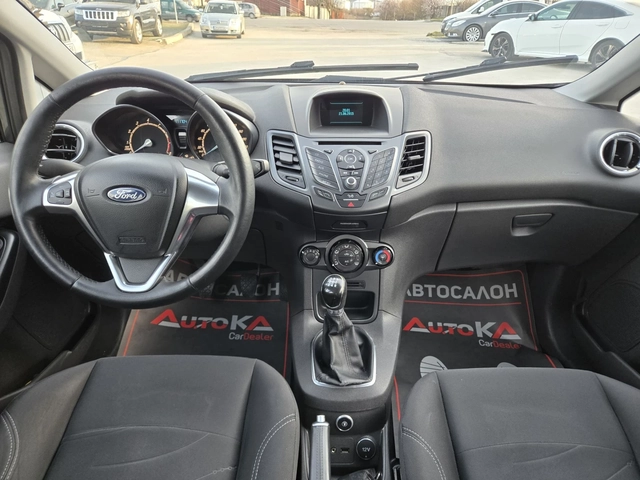 Ford Fiesta 1.4i-95кс= ФАБРИЧНА ГАЗ= EURO 6B - автомобили, коли, обяви за нови и употребявани 11