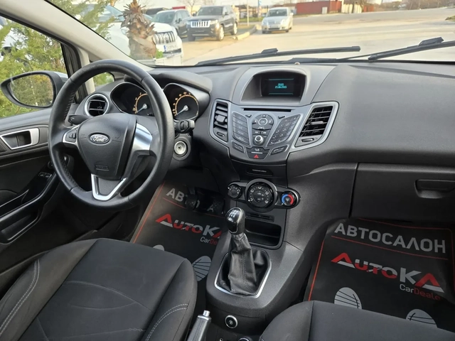 Ford Fiesta 1.4i-95кс= ФАБРИЧНА ГАЗ= EURO 6B - автомобили, коли, обяви за нови и употребявани 12
