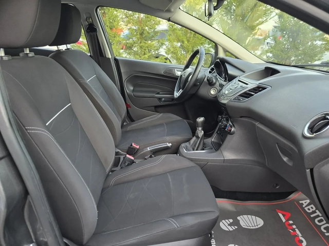 Ford Fiesta 1.4i-95кс= ФАБРИЧНА ГАЗ= EURO 6B - автомобили, коли, обяви за нови и употребявани 14