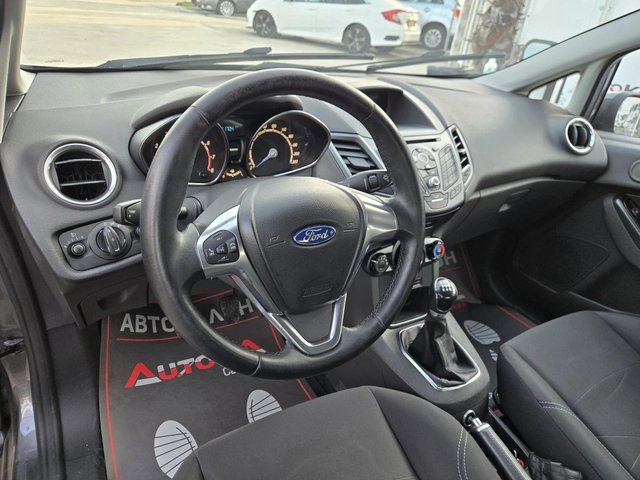 Ford Fiesta 1.4i-95кс= ФАБРИЧНА ГАЗ= EURO 6B - автомобили, коли, обяви за нови и употребявани 7