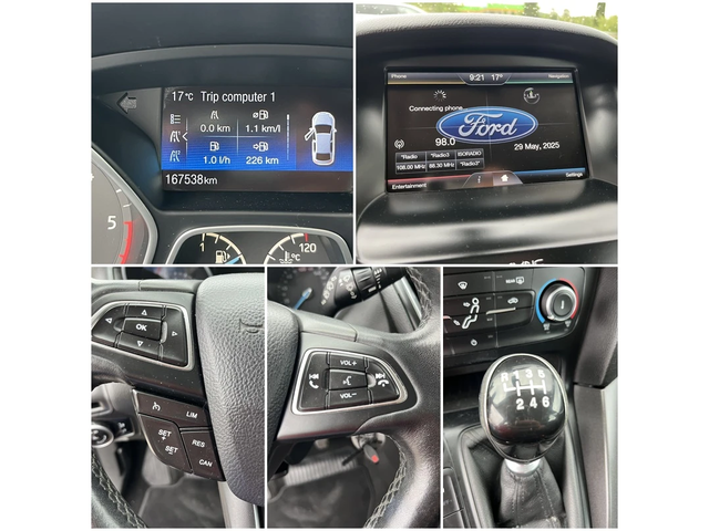 Ford Focus 1.5TDCI 95кс EURO 6B АВТОПИЛОТ ВНОС ИТАЛИЯ - автомобили, коли, обяви за нови и употребявани 12