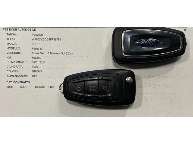 Ford Focus 1.6i GPL TITANIUM - автомобили, коли, обяви за нови и употребявани 15