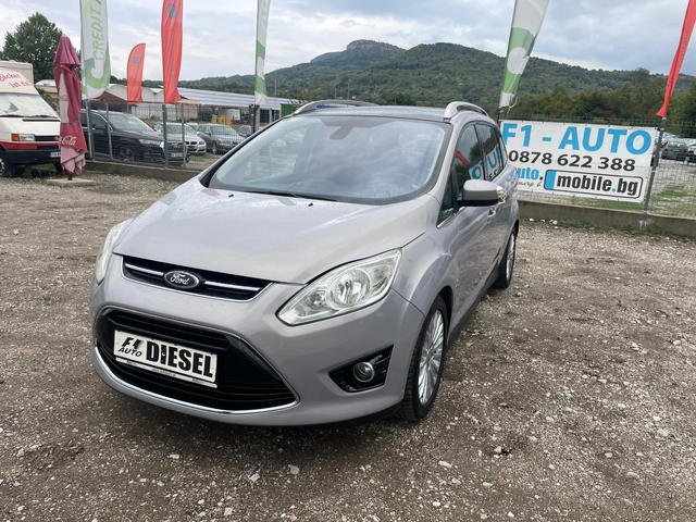 Ford Grand C-Max 1.6TDI-115-7m-PANORAMA-NAVI-ITALIA - автомобили, коли, обяви за нови и употребявани 0