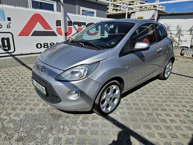 Ford Ka 1.2i-69кс= КЛИМАТРОНИК= 142.000КМ= ОБСЛУЖЕН! - автомобили, коли, обяви за нови и употребявани 5