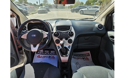 Ford Ka 1.2i-69кс= КЛИМАТРОНИК= 142.000КМ= ОБСЛУЖЕН! - автомобили, коли, обяви за нови и употребявани 11