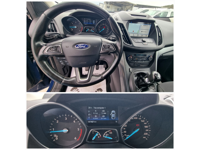 Ford kuga 1.5 tdci 120 к.с - автомобили, коли, обяви за нови и употребявани 9