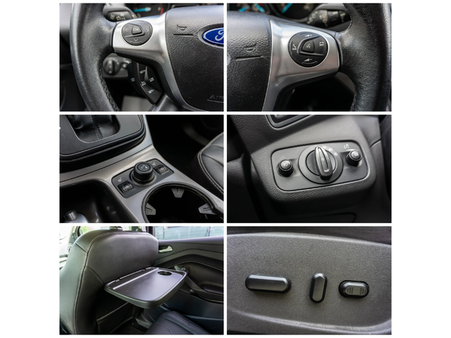 Ford Kuga 2.0 TDCI-4x4-АВТОМАТИК-94 479 РЕАЛНИ КИЛОМЕТРА!!! - автомобили, коли, обяви за нови и употребявани 16