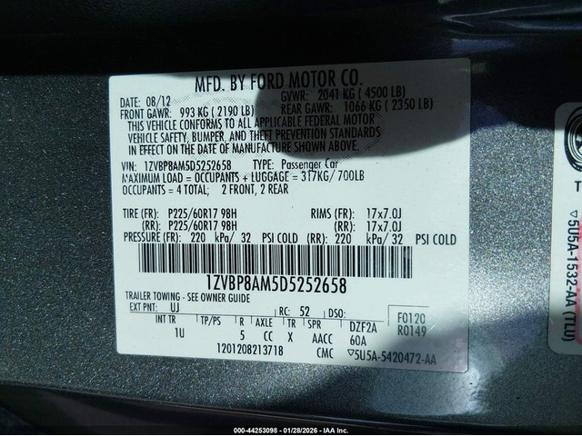 Ford Mustang 3.7L V-6 DOHC, VVT, 305HP Rear Wheel Drive - автомобили, коли, обяви за нови и употребявани 8