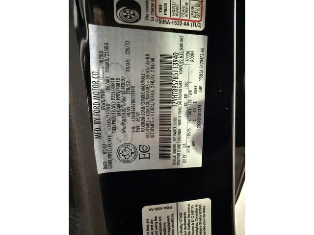 Ford Mustang Shelby GT500 С РЕГИСТРАЦИЯ & АВТО КРЕДИТ - автомобили, коли, обяви за нови и употребявани 10