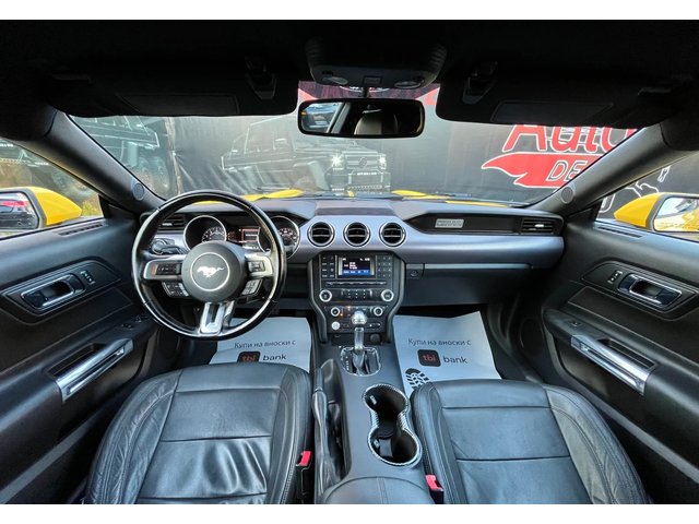 Ford Mustang 2.3 ECO BOOST* KEYLESS* TOP* СОБСТВЕН ЛИЗИНГ - автомобили, коли, обяви за нови и употребявани 8