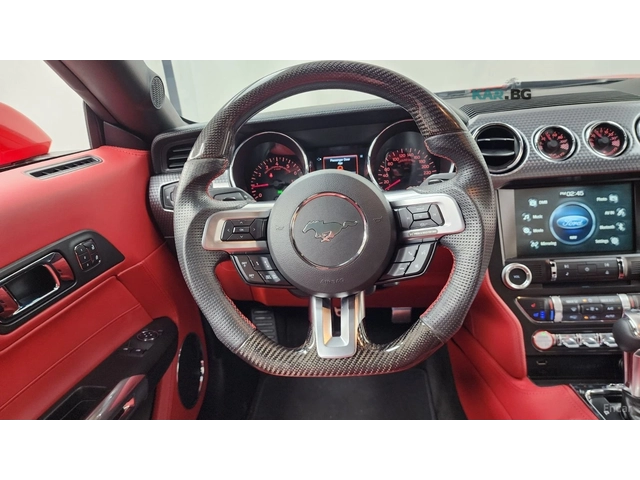 Ford Mustang 2.3* ПОДГРЕВ* ОБДУХВАНЕ* NAVI* КОЖА* - автомобили, коли, обяви за нови и употребявани 12