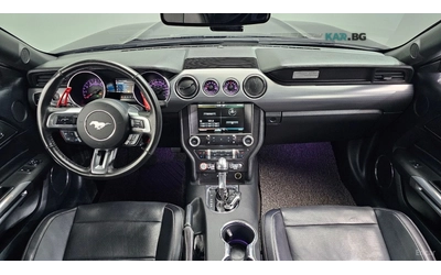 Ford Mustang 2.3* ПОДГРЕВ* ОБДУХВАНЕ* NAVI* КОЖА* CARBON - автомобили, коли, обяви за нови и употребявани 6