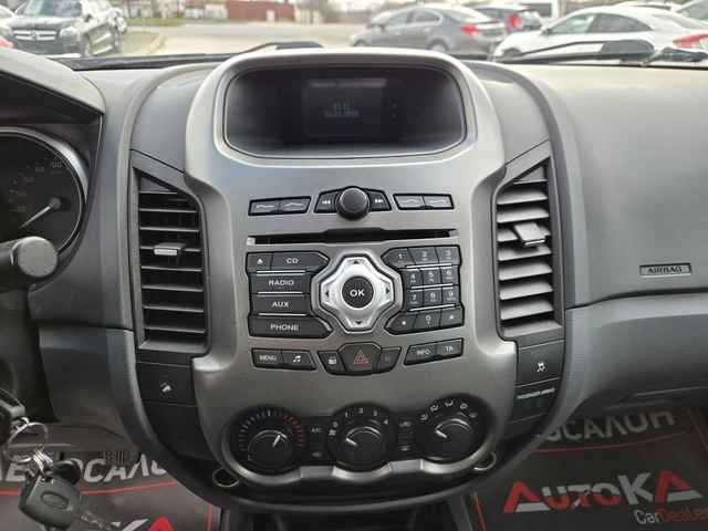 Ford Ranger 2.2TDCI-150кс= 6ск= DOUBLE CAB= КЛИМАТИК= CRUISE - автомобили, коли, обяви за нови и употребявани 15
