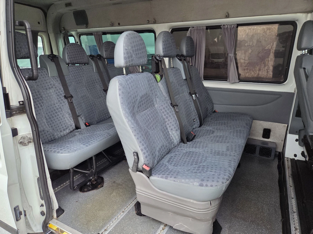 Ford Transit 2.2 TDCi, Макси, 9 местен, Клима, Печка /ЛИЗИНГ - автомобили, коли, обяви за нови и употребявани 13