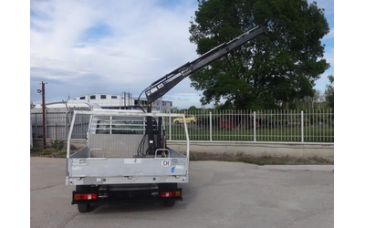 Ford Transit БОРДОВИ C KРАН#025# 1.75t/1.3m - автомобили, коли, обяви за нови и употребявани 10