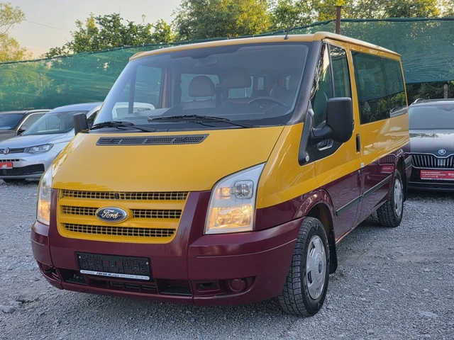 Ford Transit 2.2 TDCI 100 К.С. 9 МЕСТЕН / КЛИМАТИК / ЕВРО 5 - автомобили, коли, обяви за нови и употребявани 0