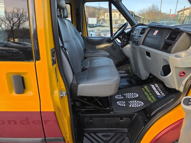 Ford Transit 2.2 TDCI 100 К.С. 9 МЕСТЕН / КЛИМАТИК / ЕВРО 5 - автомобили, коли, обяви за нови и употребявани 11