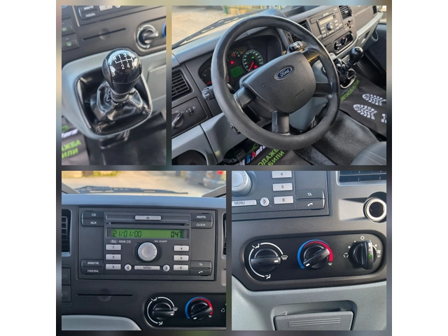 Ford Transit 2.2 TDCI 100 К.С. 9 МЕСТЕН / КЛИМАТИК / ЕВРО 5 - автомобили, коли, обяви за нови и употребявани 12