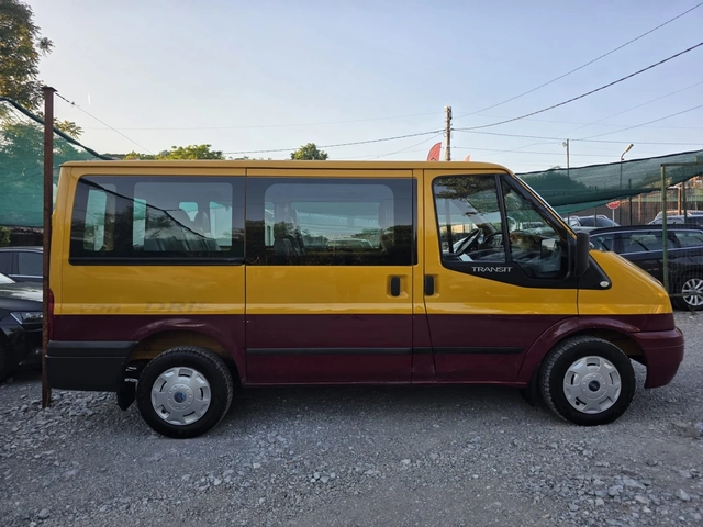 Ford Transit 2.2 TDCI 100 К.С. 9 МЕСТЕН / КЛИМАТИК / ЕВРО 5 - автомобили, коли, обяви за нови и употребявани 3