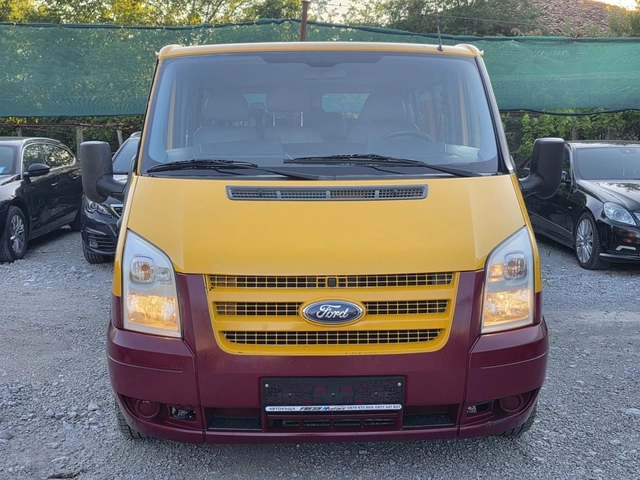 Ford Transit 2.2 TDCI 100 К.С. 9 МЕСТЕН / КЛИМАТИК / ЕВРО 5 - автомобили, коли, обяви за нови и употребявани 6