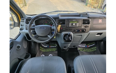 Ford Transit 2.2 TDCI 100 К.С. 9 МЕСТЕН / КЛИМАТИК / ЕВРО 5 - автомобили, коли, обяви за нови и употребявани 7