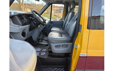 Ford Transit 2.2 TDCI 100 К.С. 9 МЕСТЕН / КЛИМАТИК / ЕВРО 5 - автомобили, коли, обяви за нови и употребявани 8