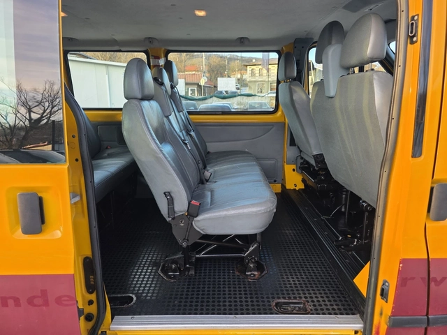 Ford Transit 2.2 TDCI 100 К.С. 9 МЕСТЕН / КЛИМАТИК / ЕВРО 5 - автомобили, коли, обяви за нови и употребявани 9