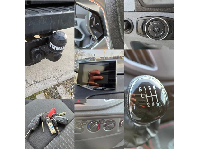 Ford Transit 2.2TDCI-155кс= 9МЕСТА+ ТОВАРНО ОТДЕЛЕНИЕ= КЛИМАТИК - автомобили, коли, обяви за нови и употребявани 13