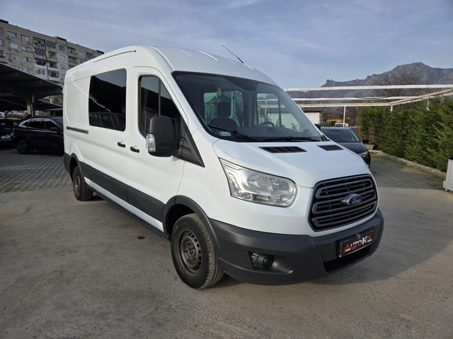 Ford Transit 2.2TDCI-155кс= 9МЕСТА+ ТОВАРНО ОТДЕЛЕНИЕ= КЛИМАТИК - автомобили, коли, обяви за нови и употребявани 1