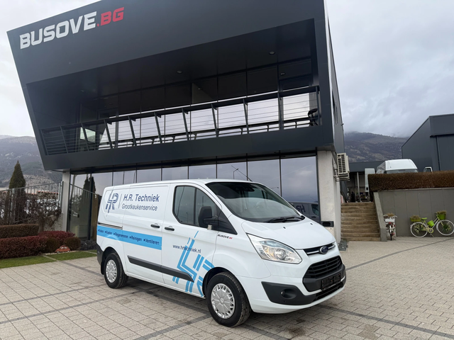 Ford Transit Custom 2.2TDCI Климатик L1H1 Euro 5 - автомобили, коли, обяви за нови и употребявани 0