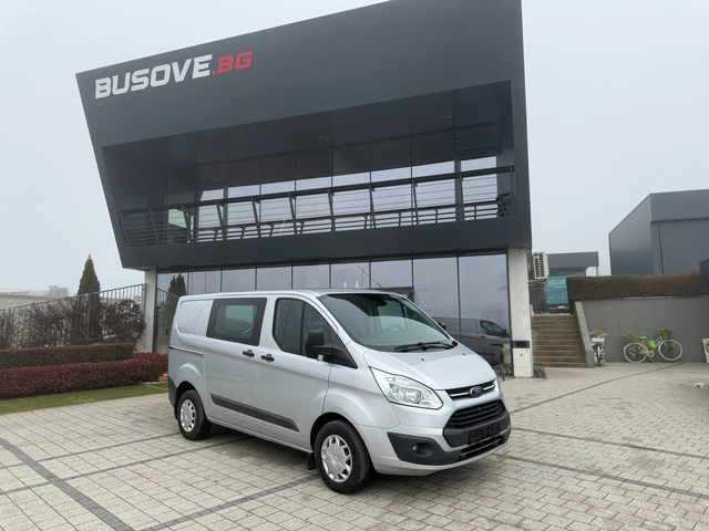 Ford Transit Custom 2.0TDCI Климатик L1H1 Euro 6 - автомобили, коли, обяви за нови и употребявани 0