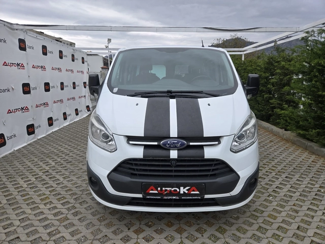 Ford Transit Custom 2.2TDCI-125кс= 8МЕСТА= КЛИМАТИК= 6ск= АВТОПИЛОТ - автомобили, коли, обяви за нови и употребявани 0