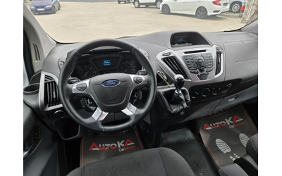 Ford Transit Custom 2.2TDCI-125кс= 8МЕСТА= КЛИМАТИК= 6ск= АВТОПИЛОТ - автомобили, коли, обяви за нови и употребявани 11