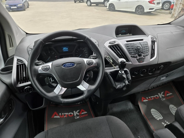 Ford Transit Custom 2.2TDCI-125кс= 8МЕСТА= КЛИМАТИК= 6ск= АВТОПИЛОТ - автомобили, коли, обяви за нови и употребявани 11