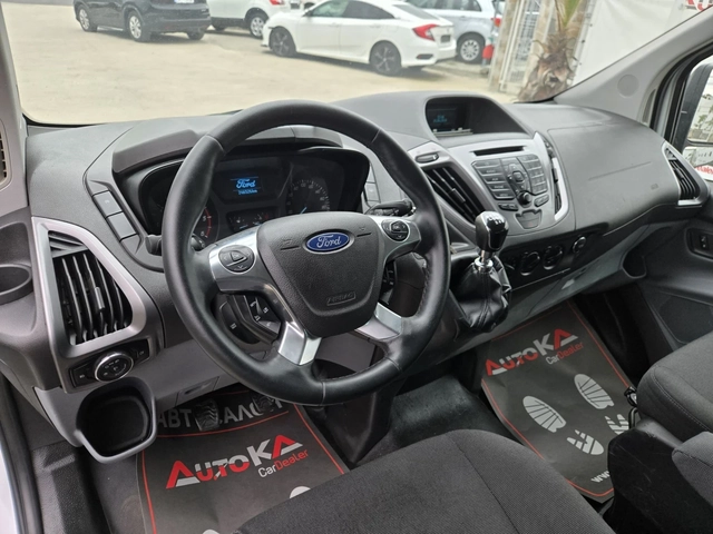 Ford Transit Custom 2.2TDCI-125кс= 8МЕСТА= КЛИМАТИК= 6ск= АВТОПИЛОТ - автомобили, коли, обяви за нови и употребявани 7