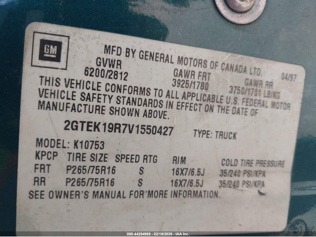 GMC SIERRA 1500 5.7L V-8 255HP 4X4 Drive - автомобили, коли, обяви за нови и употребявани 8