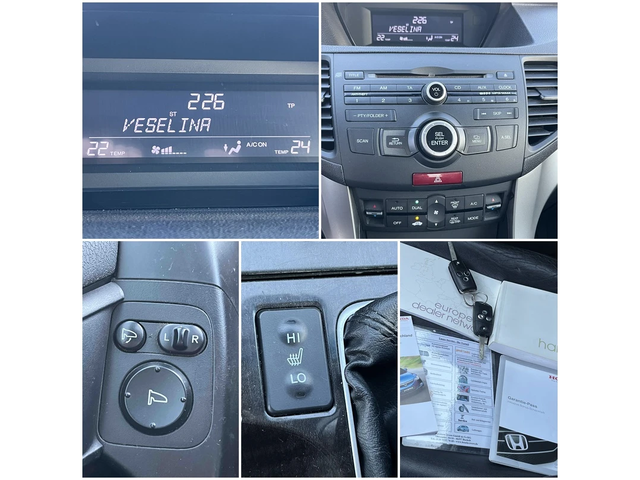 Honda Accord 2.2I-DTEC 150кс 6 СКОРОСТИ АВТОПИЛОТ КЛИМАТРОНИК - автомобили, коли, обяви за нови и употребявани 13