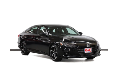 Honda Accord SPORT | Sunroof | Leather | BSM | CarPlay Front Wheel Drive - автомобили, коли, обяви за нови и употребявани 9