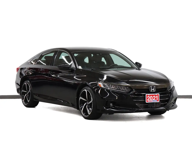 Honda Accord SPORT | Sunroof | Leather | BSM | CarPlay Front Wheel Drive - автомобили, коли, обяви за нови и употребявани 9