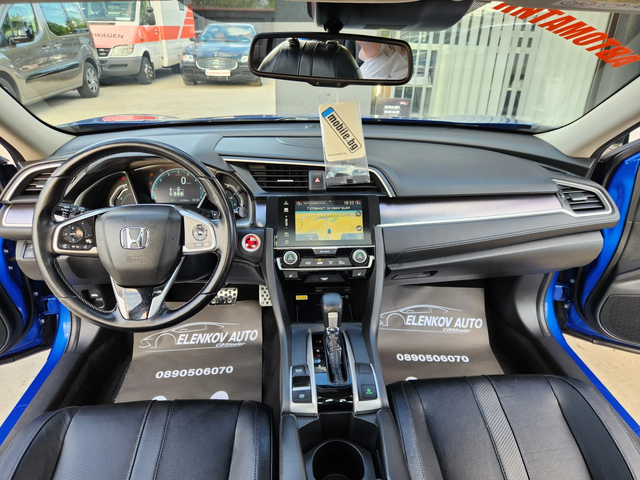 Honda Civic 1.5T-182К.С EURO 6b-АВТОМАТИК-НАВИГАЦИЯ-ШВЕЙЦАРИЯ - автомобили, коли, обяви за нови и употребявани 10