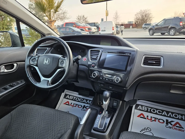 Honda Civic 1.8i-141кс= АВТОМАТ= FACELIFT= ШИБЕДАХ= КАМЕРА - автомобили, коли, обяви за нови и употребявани 12
