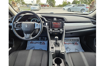 Honda Civic 2.0vtec-160kc= 79.000km= 6ck= SPORT LINE= FACELIFT - автомобили, коли, обяви за нови и употребявани 11