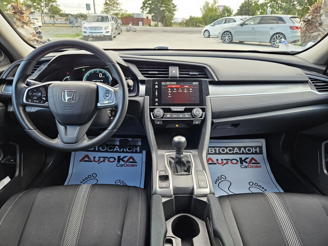 Honda Civic 2.0vtec-160kc= 79.000km= 6ck= SPORT LINE= FACELIFT - автомобили, коли, обяви за нови и употребявани 11