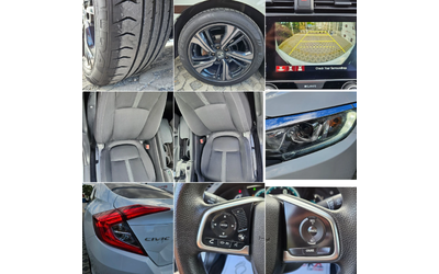 Honda Civic 2.0vtec-160kc= 79.000km= 6ck= SPORT LINE= FACELIFT - автомобили, коли, обяви за нови и употребявани 16