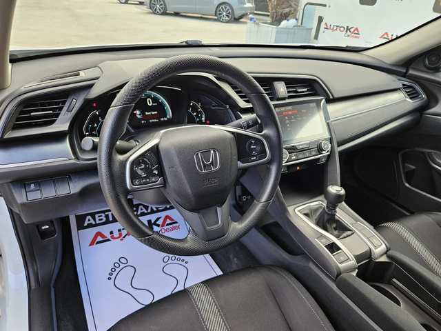 Honda Civic 2.0vtec-160kc= 79.000km= 6ck= SPORT LINE= FACELIFT - автомобили, коли, обяви за нови и употребявани 7