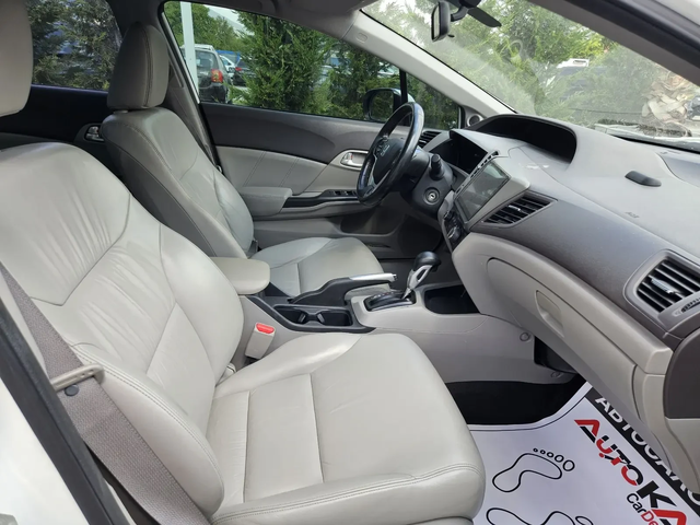Honda Civic 1.8i-141кс= АВТОМАТ= НАВИ= ПОДГРЕВ - автомобили, коли, обяви за нови и употребявани 14