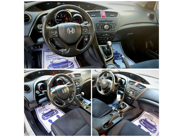 Honda Civic 1.6 i-DTEC 6ск. КАТО НОВА !!! - автомобили, коли, обяви за нови и употребявани 8